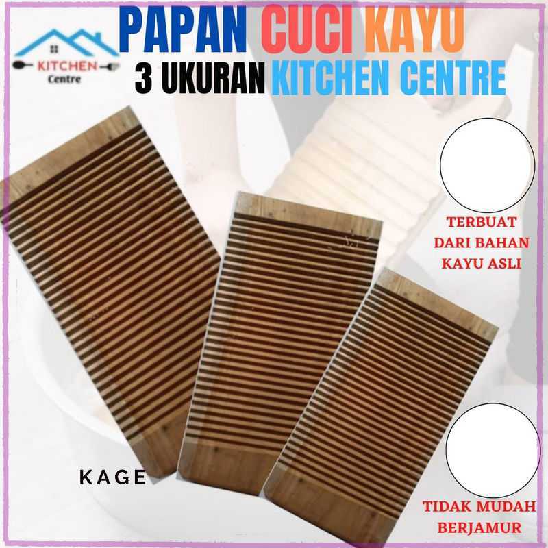 Promo perkakas dapur Papan Cuci Baju Baju Kayu Penggilasan Cuci Baju