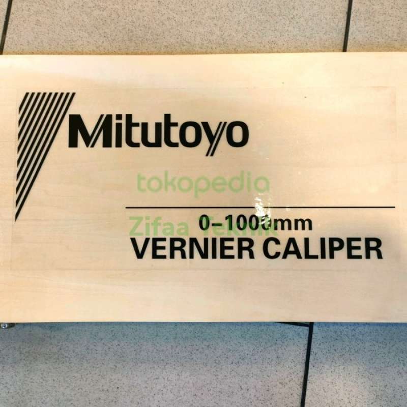 Jual Vernier Caliper Mitutoyo Manual 01000mm/1meter Akurasi 0,02mm