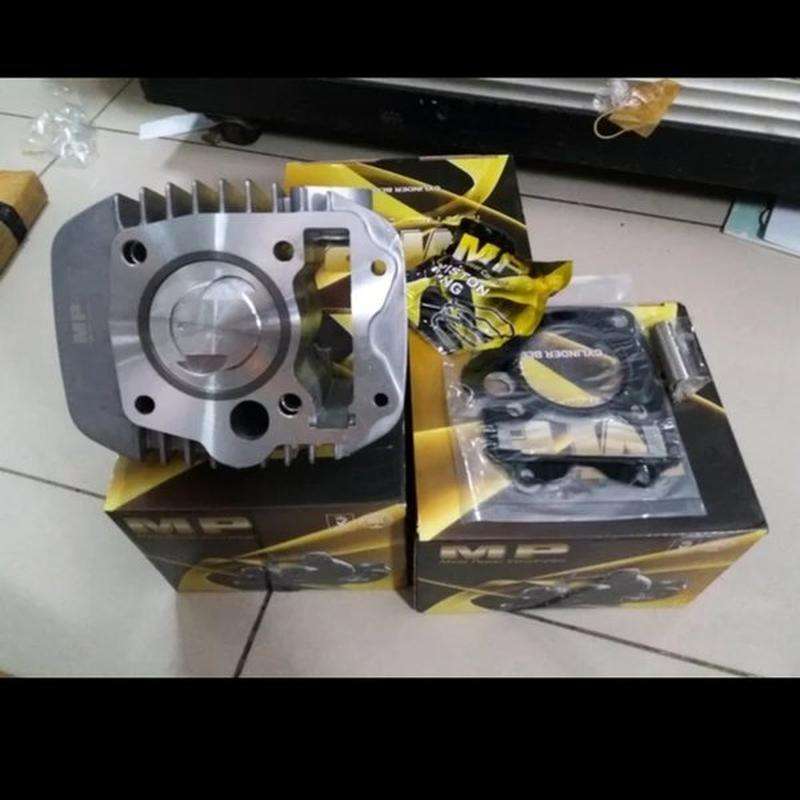 Jual Block Blok Racing bee 57mm supra 125 karisma kirana 145cc silinder Piston seker seher bore