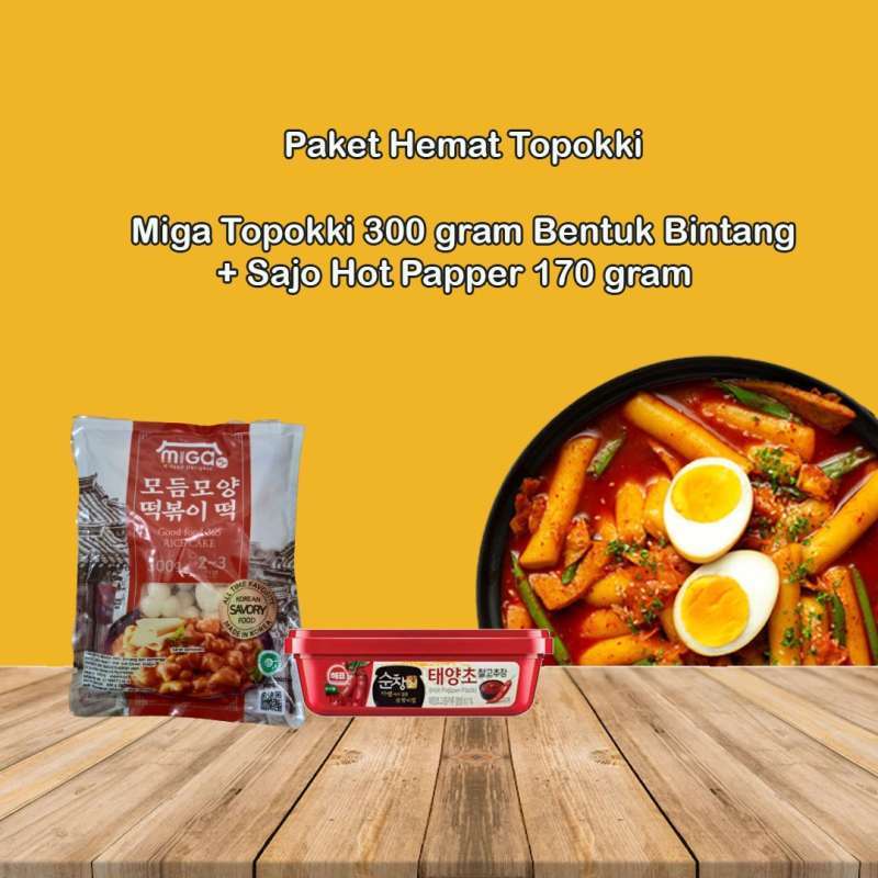 Jual [BUNDLING] PAKET HEMAT KOREAN SERIES (Topokki / Kue Beras Korea
