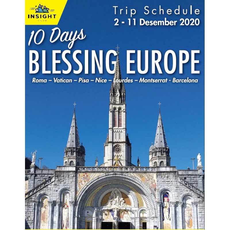 Jual INSIGHT TOUR Blessing Europe Tour Luar Negeri [10 Days] di