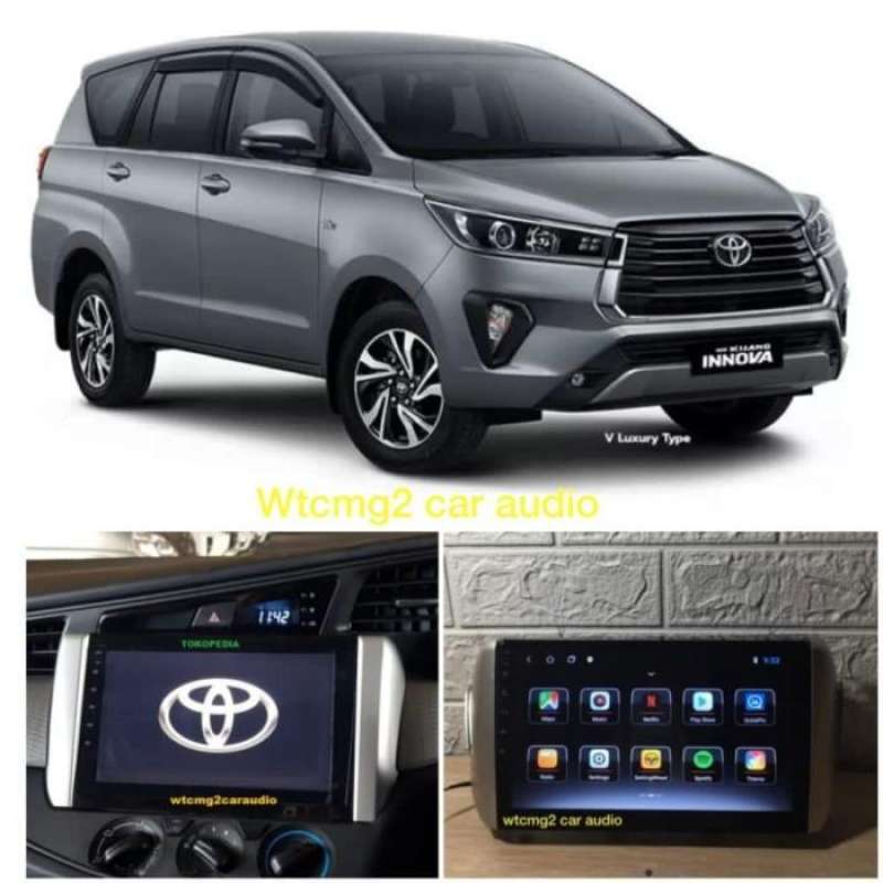 Jual radio tape head unit android 9 inch toyota reborn diy do it
