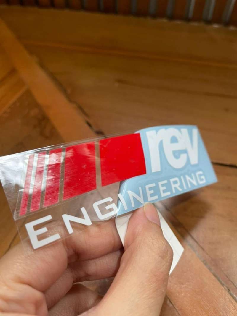 Jual Sticker Mobil JDM - REV ENGINEERING - Multicolor di Seller Lilliaa ...