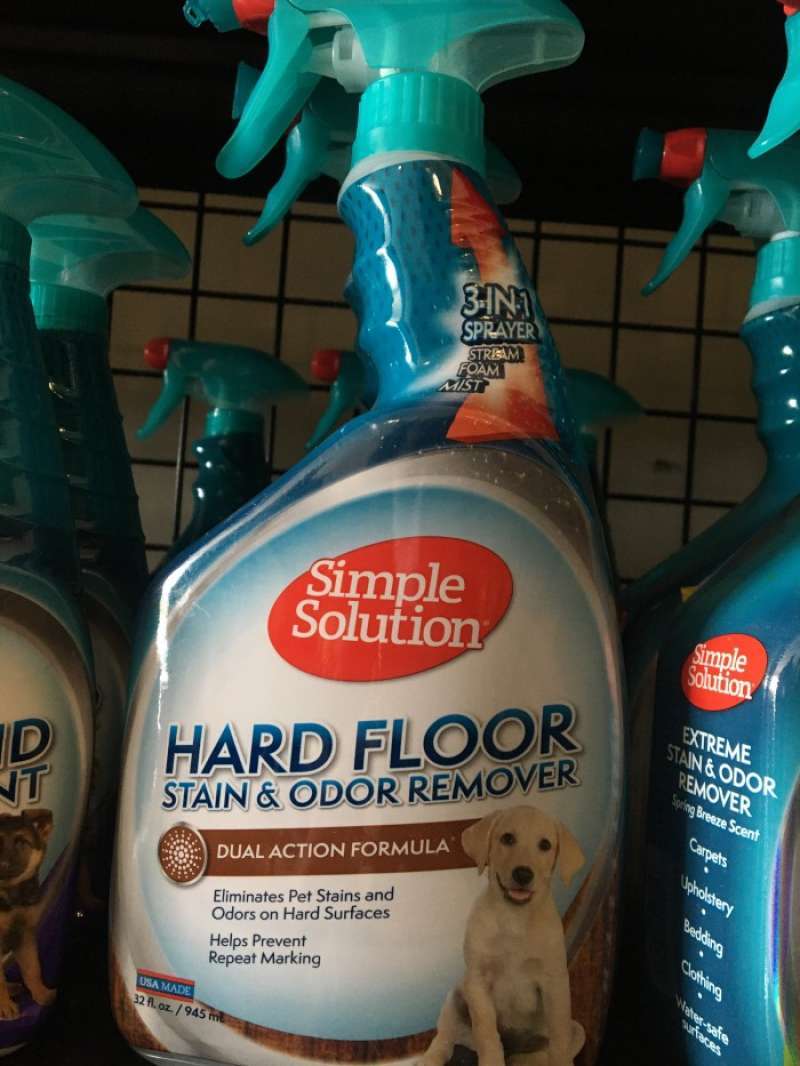 Promo Simple Solution Hard Floor Stain & Odor Remover Diskon 10 di