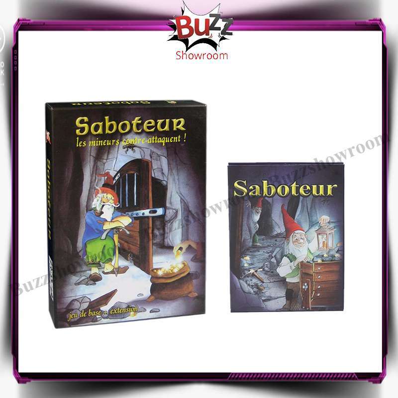 Jual Saboteur 1 & 2 card game board games di Seller Buzzshowroom Jelambar Baru, Kota Jakarta