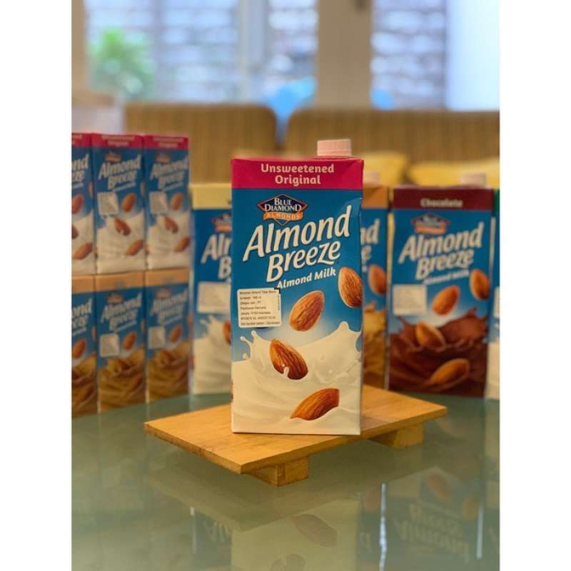 Promo BLUE DIAMOND Susu Almond Breeze Milk Original Rasa Unsweetened