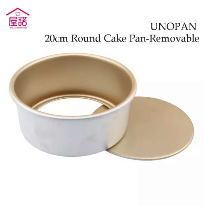 Jual Unopan UN16060 Round Cake Pan Removable Bottom (Nonstick Series