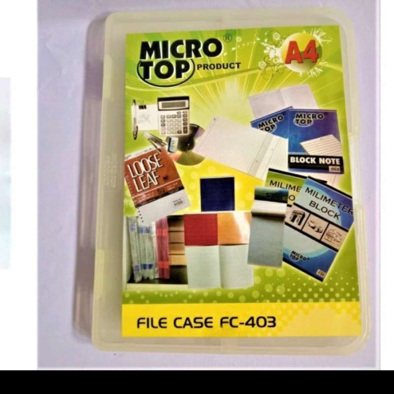 Promo File Case A4/ Dokumen Case/ Hard Case File/ Map/ Kertas/ Box Case ...