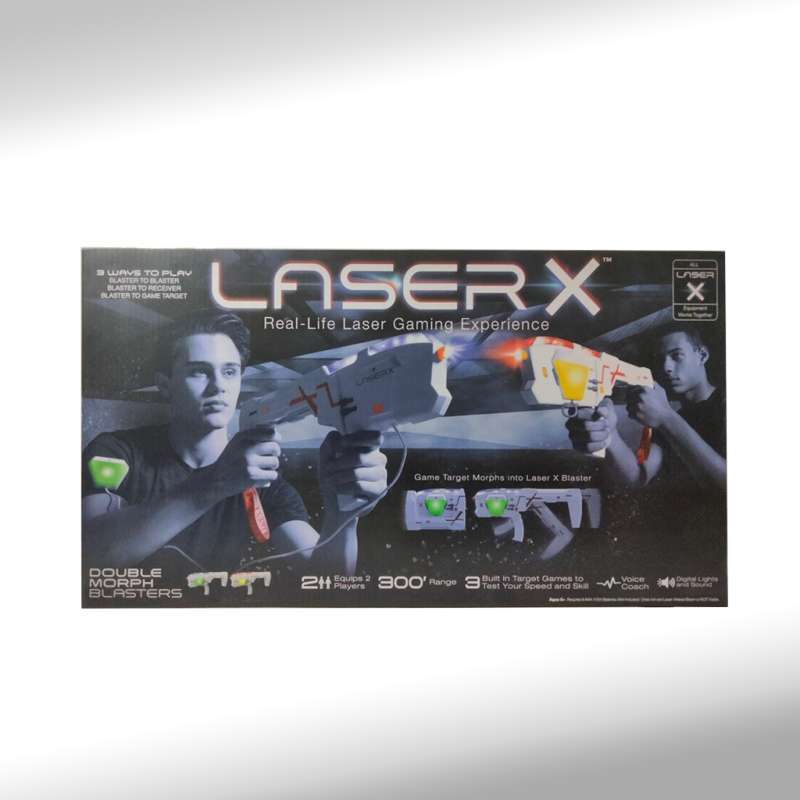 Jual Laser X Real Life Double Morph blasters Gaming Experience 88042 di