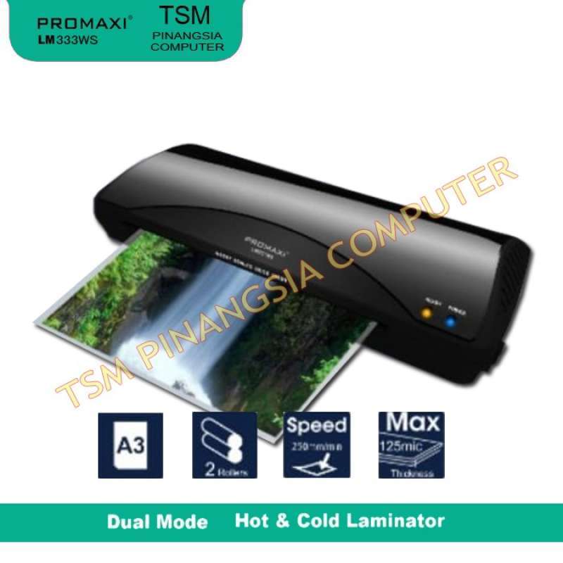 Promo Promaxi Lm 333 Mesin Laminating Laminator Laminasi Ukuran A3