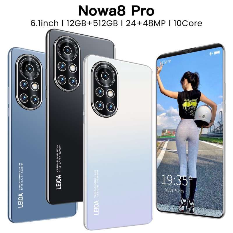 Jual Peluncuran produk smartphone layar penuh nowa 8 pro 8GB + 512GB