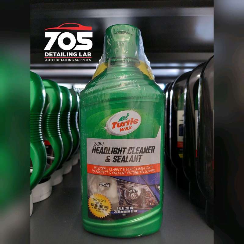Jual Turtle Wax Headlight Cleaner & Sealant Di Seller 705detailinglab