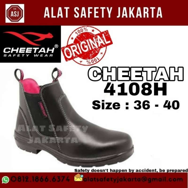 Jual Safety Shoes CHEETAH 4108H / Safety Shoes Woman CHEETAH 4108H di