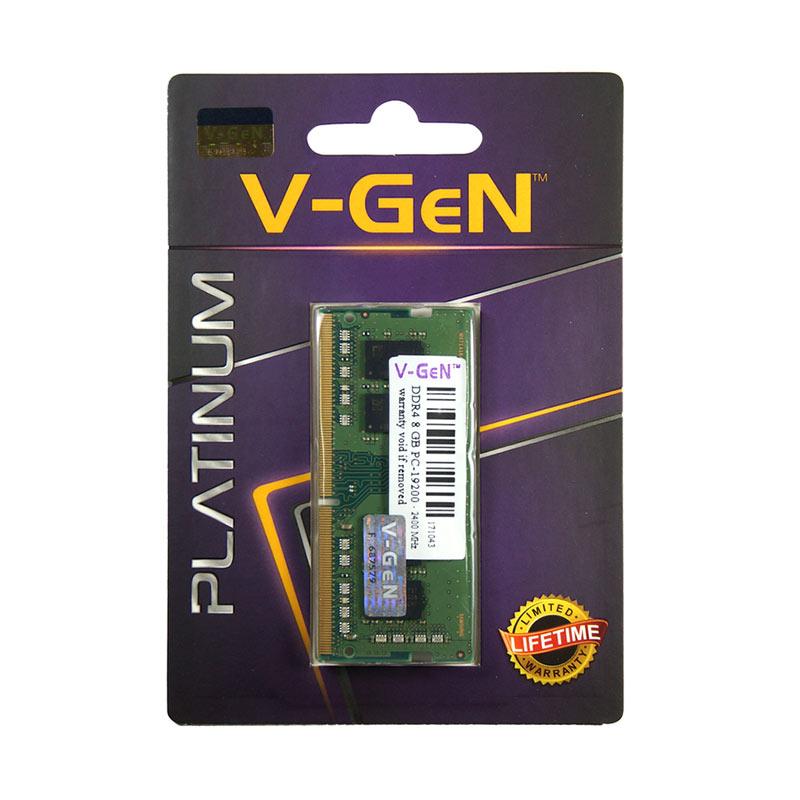 â V-gen Platinum Sodimm Ram Laptop [ddr4 / 8 Gb/ Pc19200/2400mhz