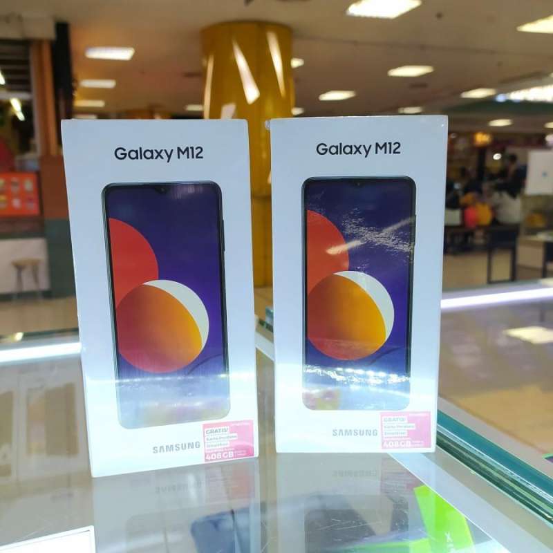 Jual SAMSUNG galaxy m12 3/32 / 4/64 garansi resmi sein 1 tahun di ...