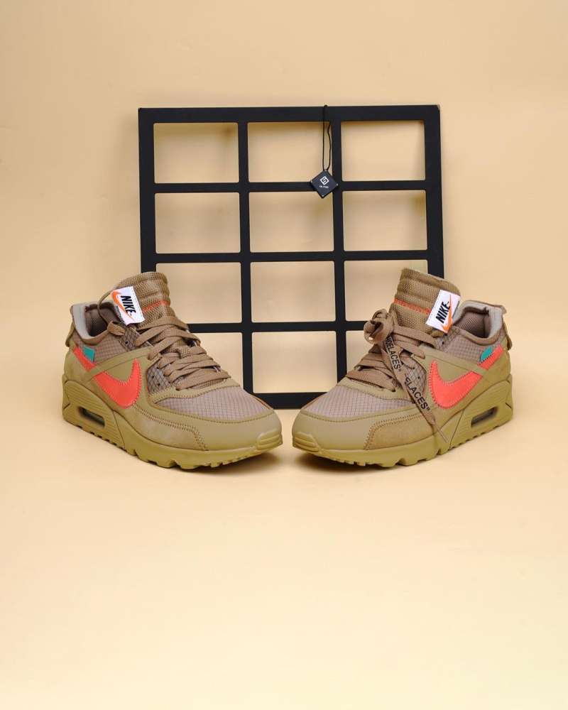 nike desert ore off white