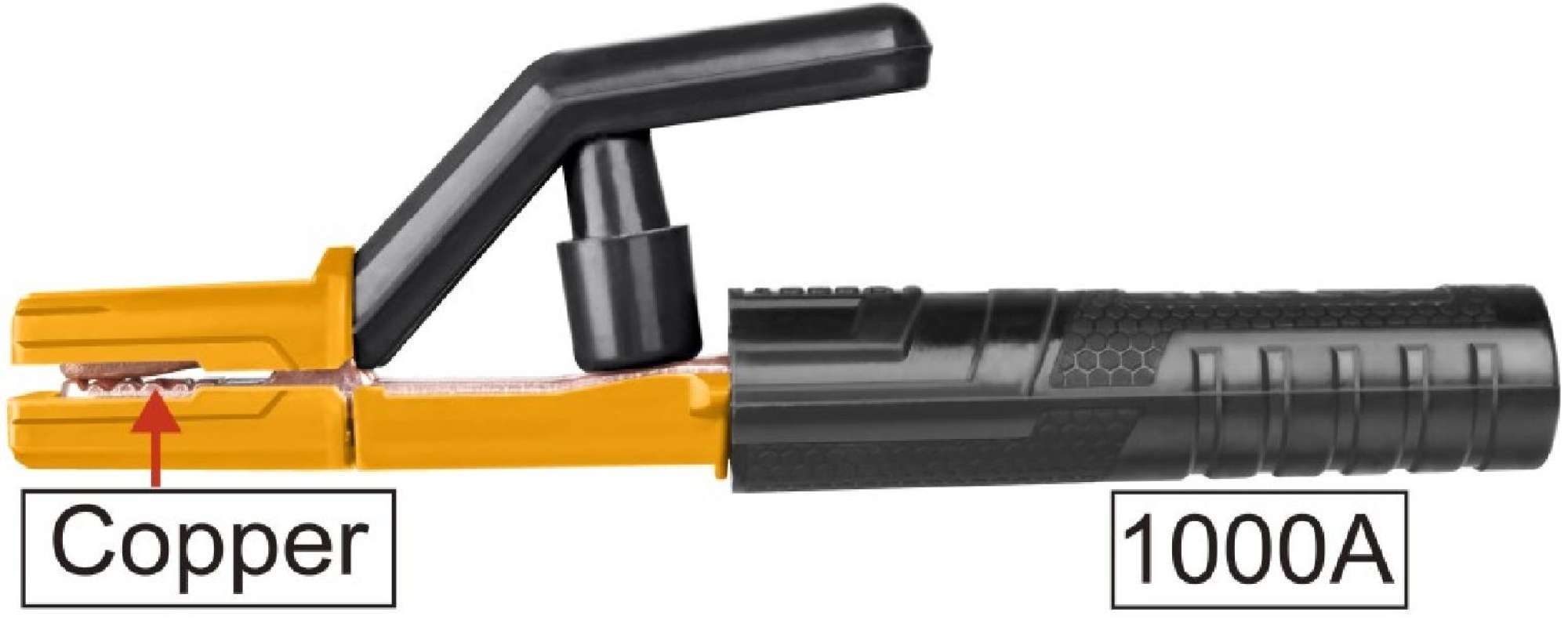 Jual TANG STANG LAS ELECTRODE HOLDER TEMBAGA COPPER 1000A INDUSTRIAL