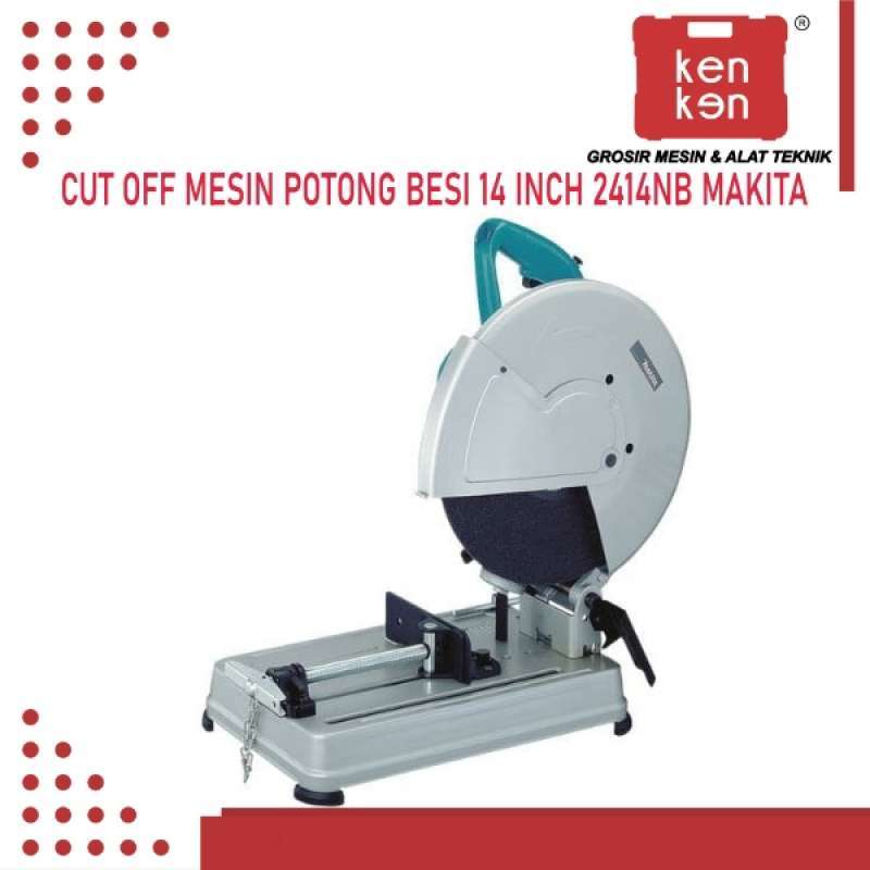 Jual MAKITA CUT OFF POTONG BESI METAL CUTTING SAW 14 INCH 2414NB MAKITA