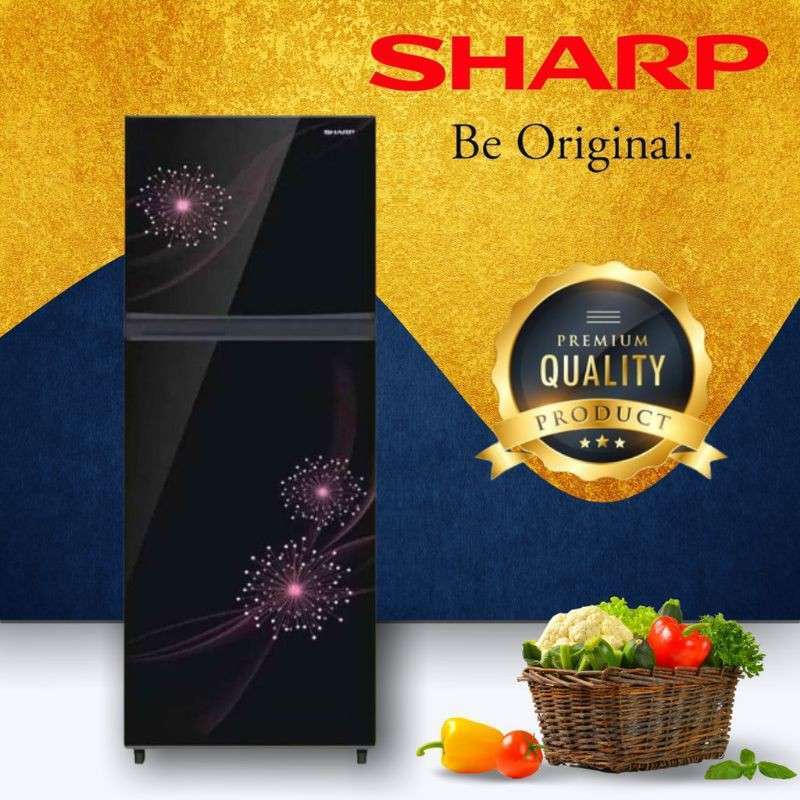 KULKAS SHARP SJ-237 MG-DB REF 2 PINTU 205 L