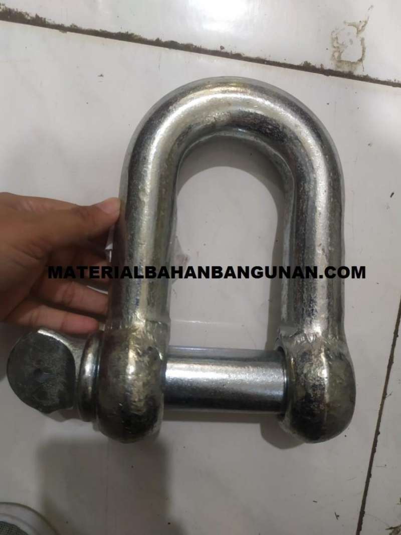 Jual Klem Segel D M38 Clamp Shackle 1 1/2 inch Penyambung Rantai Besi ...