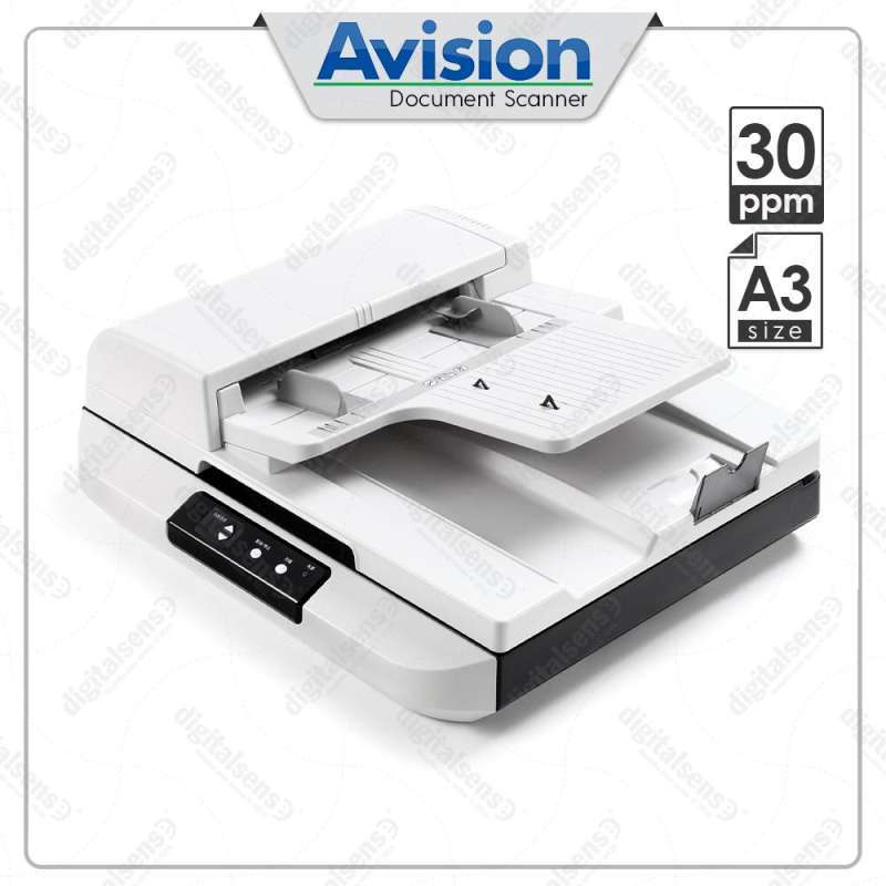 Jual Avision Scanner AV5400 Flatbed+ADF A4/F4/Folio/Legal/A3 50