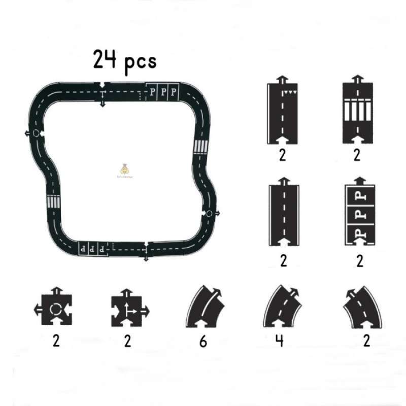 Promo Flexible Pvc Race Track Similar To Waytoplay Tata Edutoys