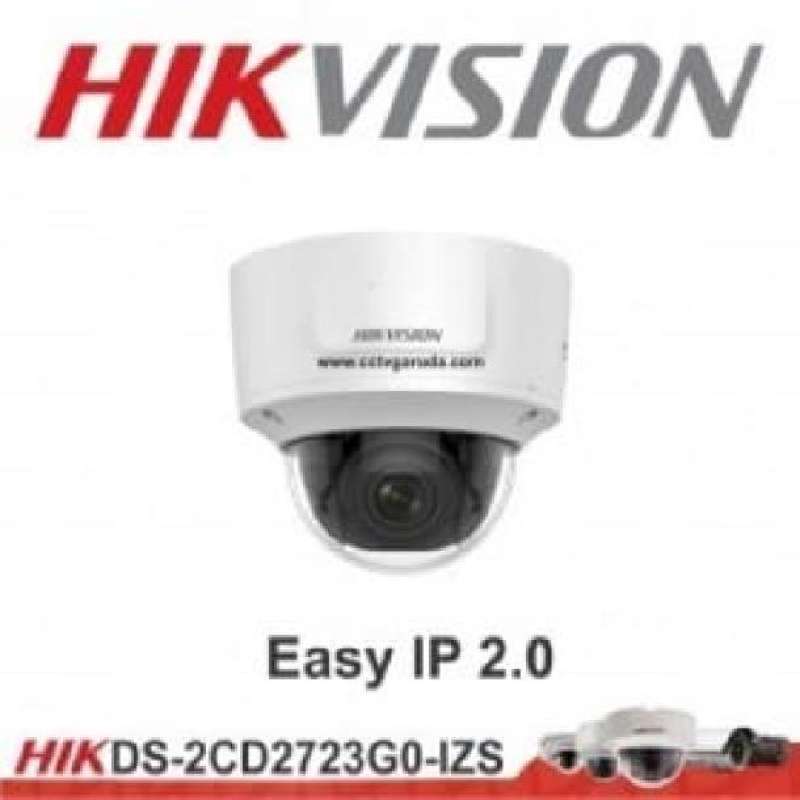 Promo Ipcam EXIR Varifocal dome 2MP HIKVISION DS2CD2723G0IZS Diskon
