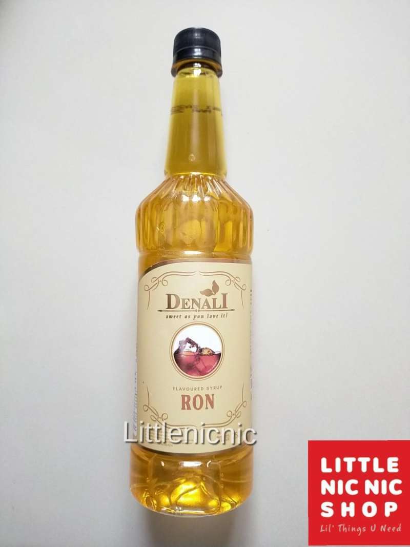 Jual Sirup Denali Rum Flavoured Syrup minuman cafe di Seller Little Nic