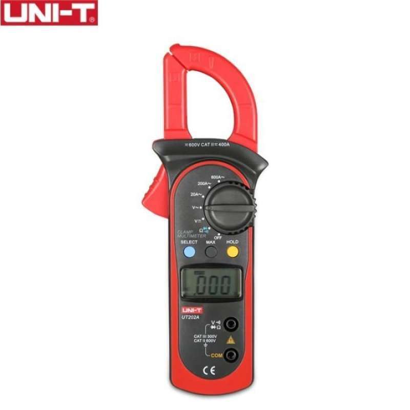 Jual UNIT UT202A AC Digital Clamp Meter LCD Display Multitester di Seller Lania Shop Kota