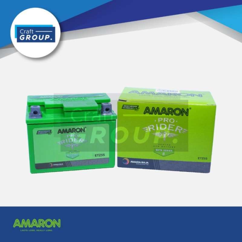 Promo Baru Aki Motor Honda Genio Amaron ETZ5S Berkualitas Diskon 13% di