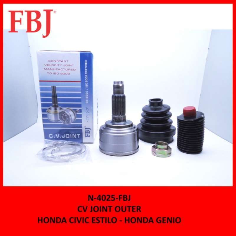 Promo Premium CV JOINT LUAR HONDA CIVIC ESTILO HONDA GENIO FBJ Limited
