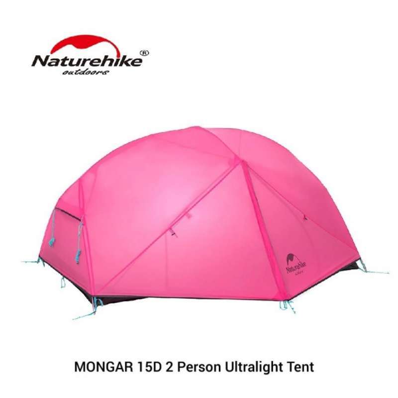 Tente D’extérieur Naturehike Mongar 2P Violet - Pop-up, 2 Places, Neuve