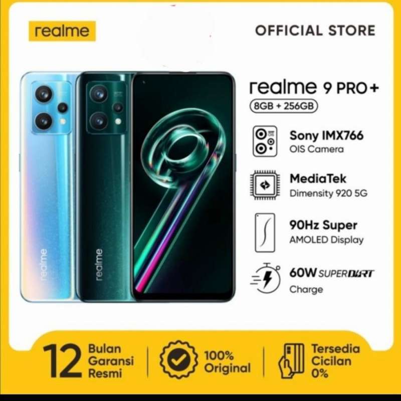 Jual Realme 9 Pro Plus 5g 8/256 Gb Garansi Resmi Di Seller Hp Resmi ...