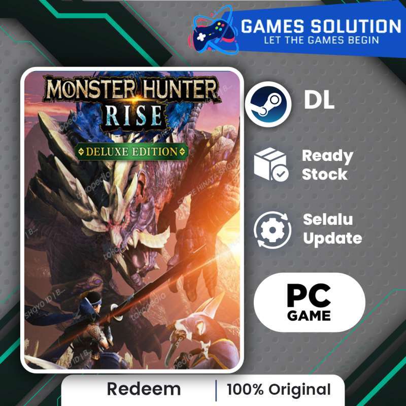 Promo Monster Hunter Rise Steam Redeem Code Diskon 60 di Seller Games