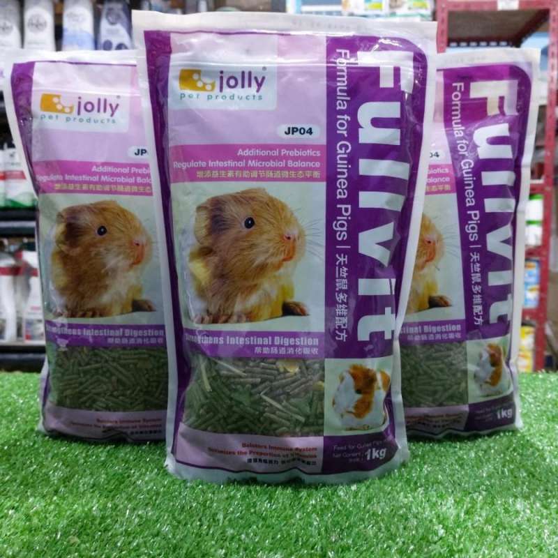 View of Jual Makanan Guinea Pig Jolly Fullvit Jp 04 1kg Prebiotic & Immune ...