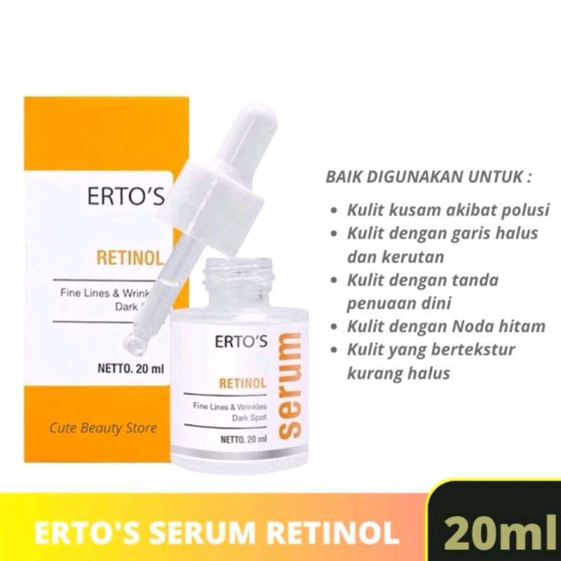 Jual Ertos Retinol Complex Serum High Dose and Low Dose di Seller Ertos