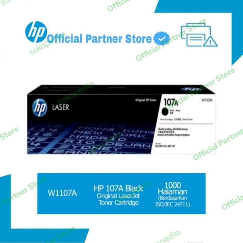 Promo Toner Hp Laserjet 107A Black (W1107A) di Seller Kerrin Store