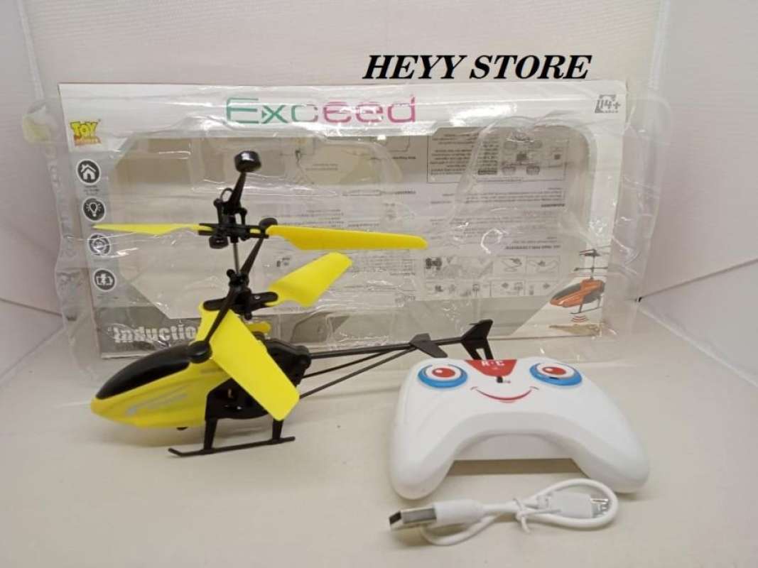 Jual MAINAN RC HELICOPTER SENSOR INDUCTION AIRCRAFT CY387A di Seller