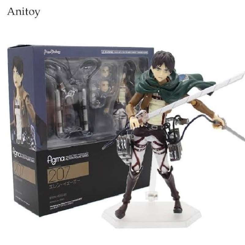 Jual Action Figure Figma Attack On Titan Eren Yeager di Seller antique ...