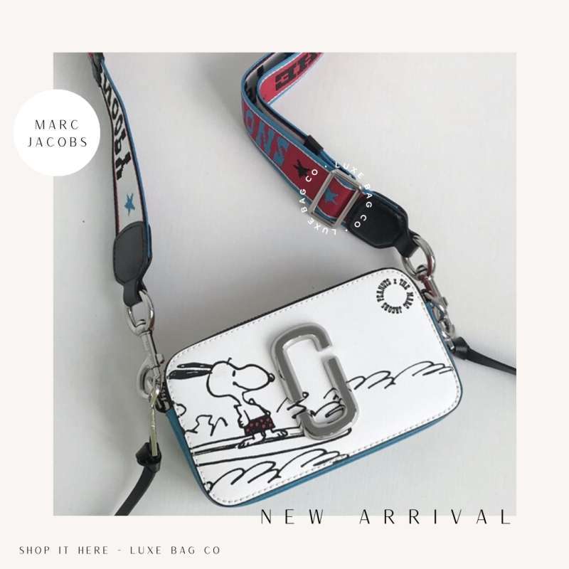 Jual Marc Jacobs The Camera Bag In Snoopy Multi 100 Original Di Seller