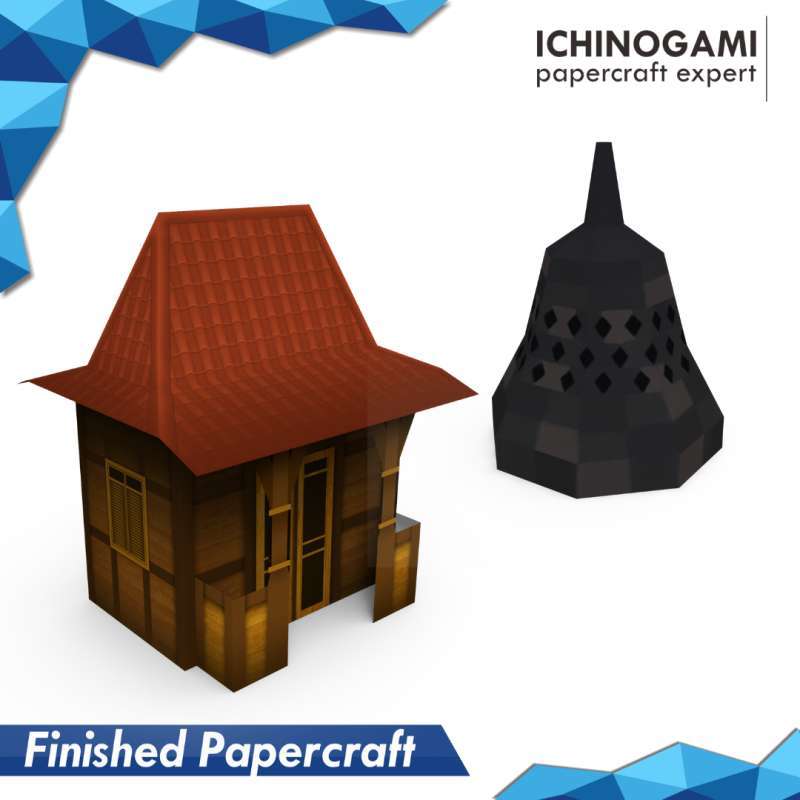 Jual Papercraft (diy) Nusantara Papercraft Kit - Set Of 4 Model Jawa