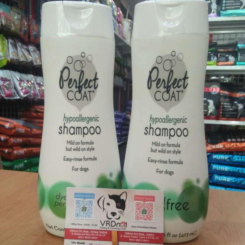 Jual Sampoo Perfect Coat Hypoallergenic 473ml di Seller Bora Wanajaya