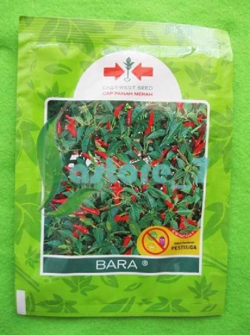 Jual benih bibit cabai cabe rawit bara 500 butir cap panah merah di