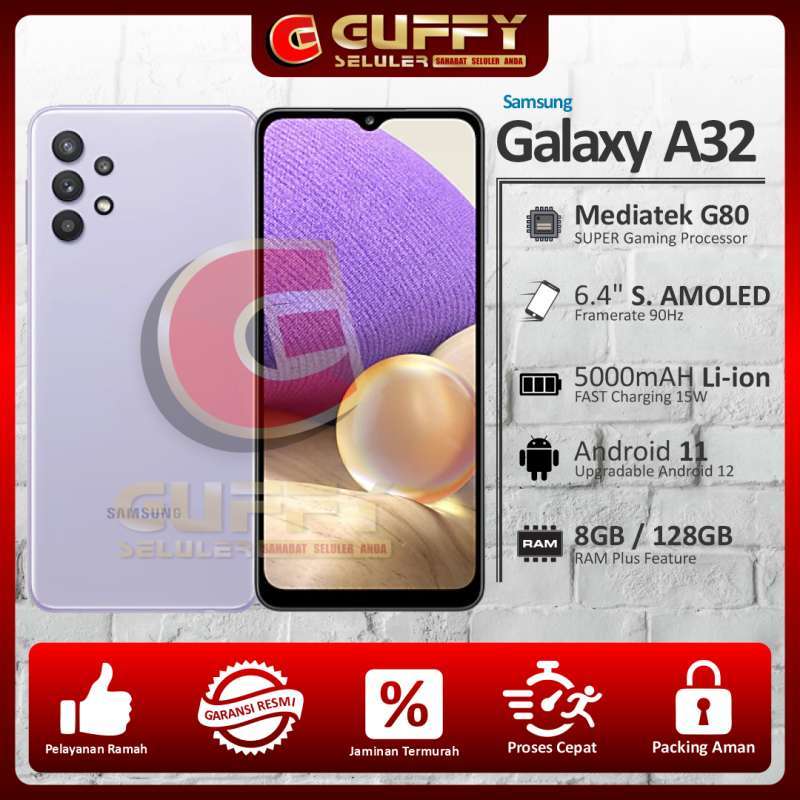 Jual SAMSUNG GALAXY A32 8/128GB di Seller Guffy Seluler - Guffy Seluler ...