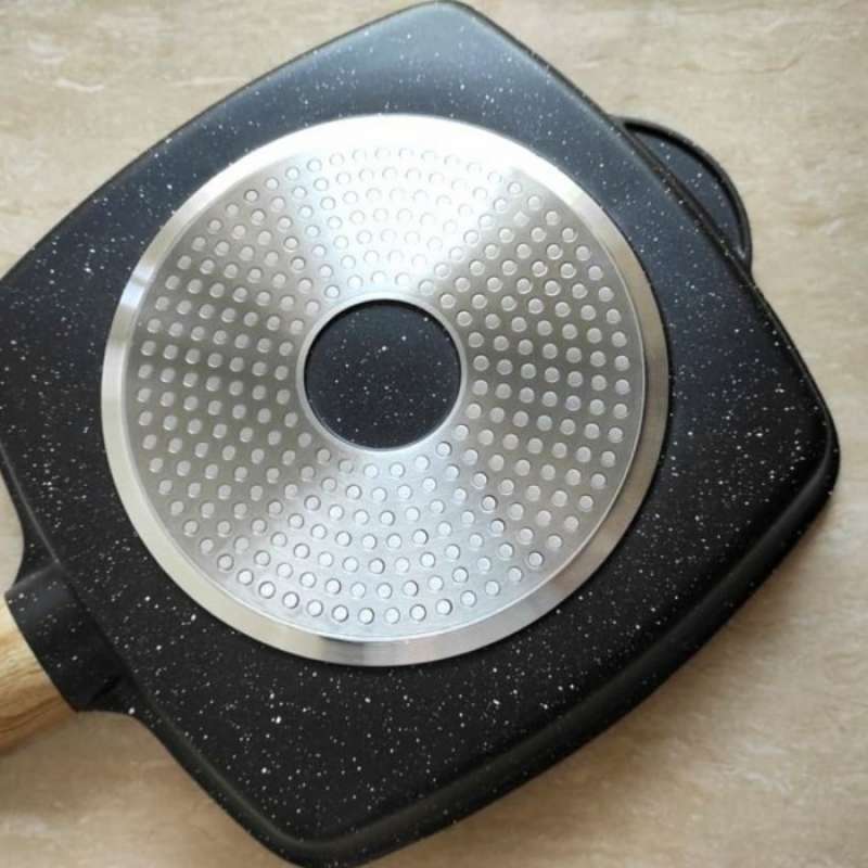 Promo BELVIN Grill Omni Pan 3in1 Wajan Sekat 3 Fry Pan Marble Induksi