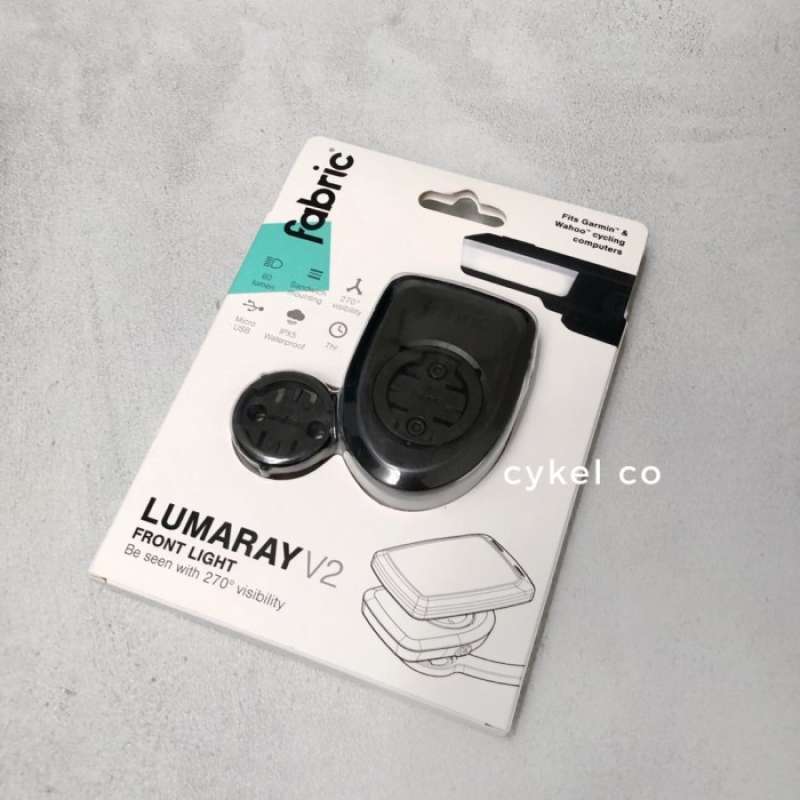 fabric lumaray v2 front light
