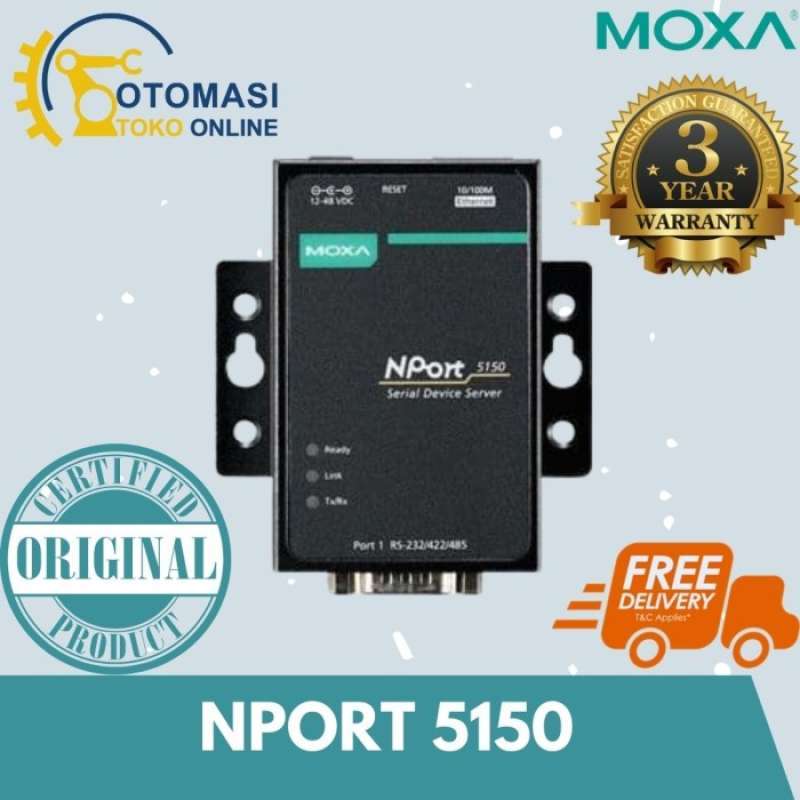 Jual MOXA NPort 5150 serial device servers di Seller Cullen darrel