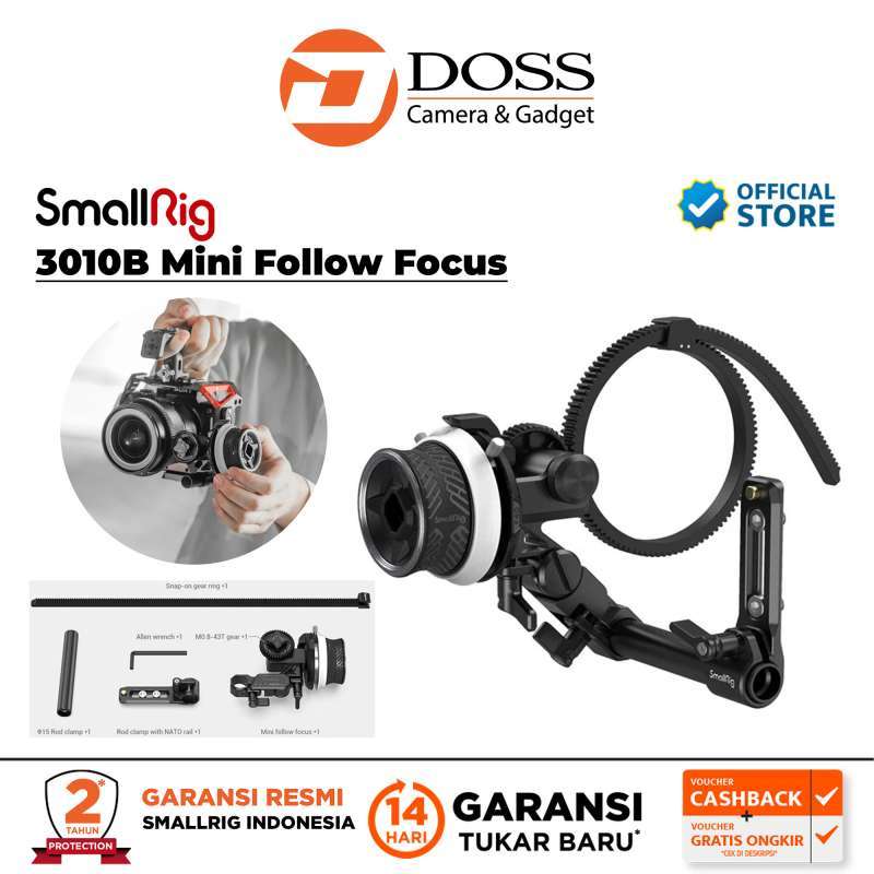Jual SmallRig 3010B Mini Follow Focus di Seller Doss Official Store