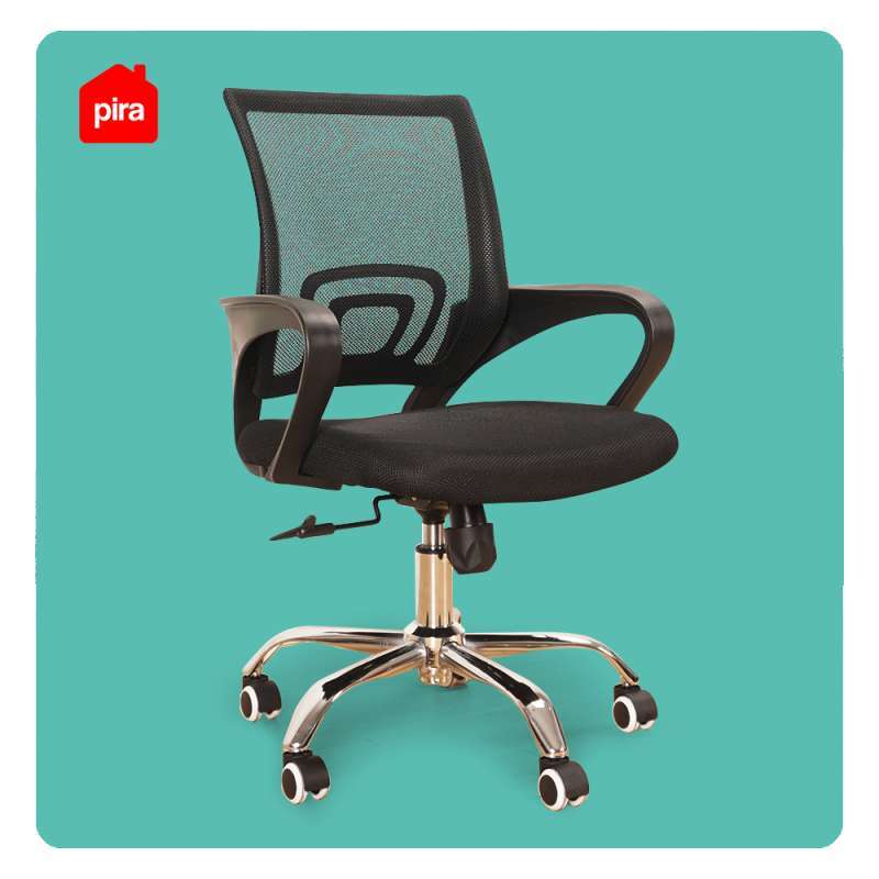 Promo PIRA FINN OC Kursi Kerja / Kursi Kantor Office Chair BLACK