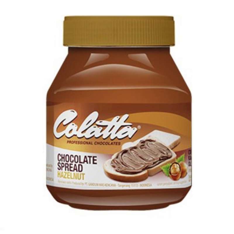 Jual Colatta Chocolate Spread / Crunchy Chocolate / Hazelnut / Jam di
